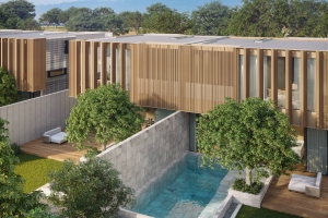 Unique Modern Design Pool Villa