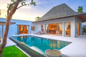 Tropical resort living Pool Villa near Bang tao beach